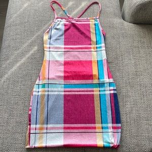 This is colorful sun dress!
